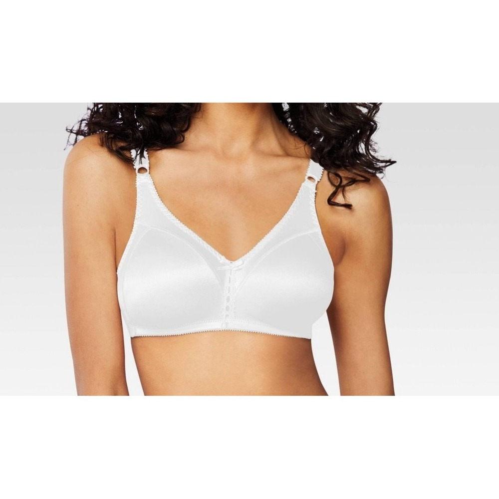 Beauty by Bali Double Support Wirefree Bra B820 36DD White Target NWT